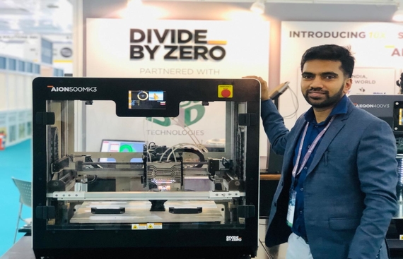 Divide By Zero launches AION500 MK3 - World?s Fastest 3D Printer